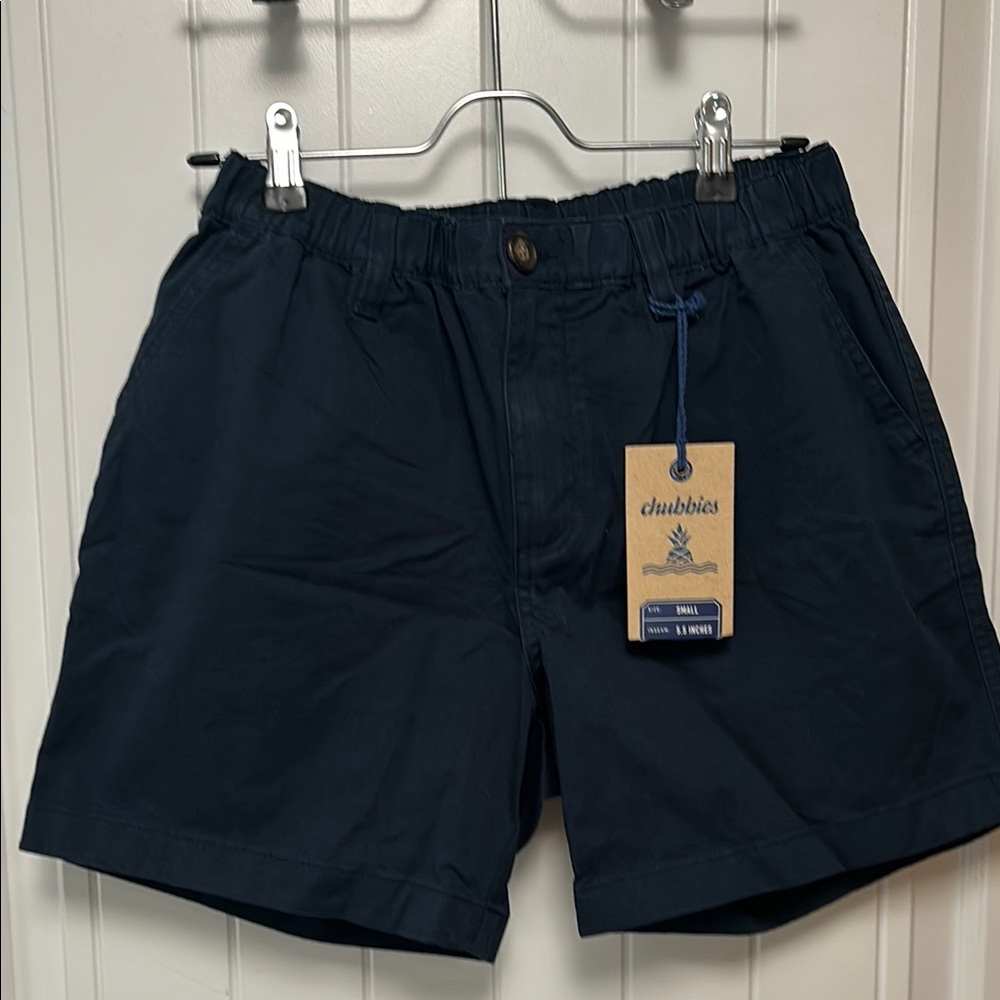 Chubbies Blue Flat Front Shorts Casual Style